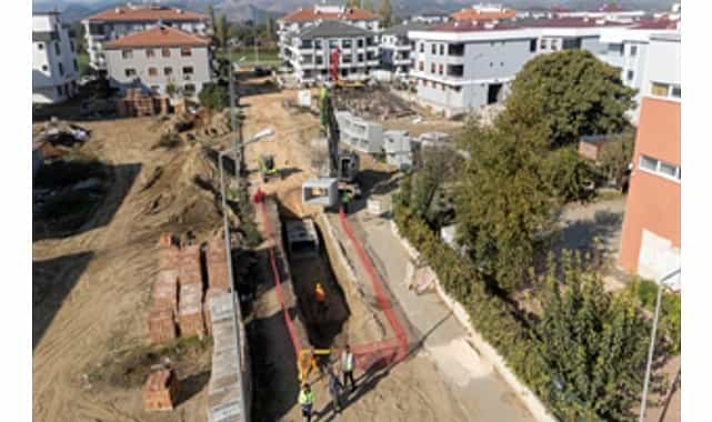 180 milyon liralik altyapi yatirimi basladi