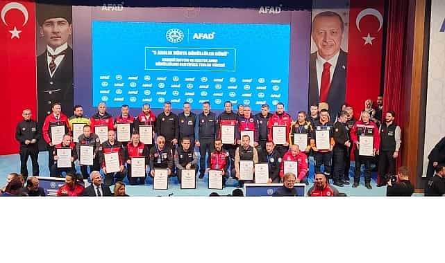 bayrak ekibi afad tarafindan akredite edildi