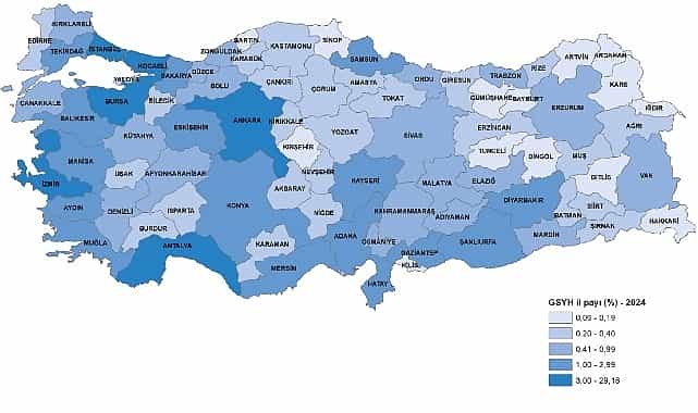 il bazinda gayrisafi yurt ici hasila 2024