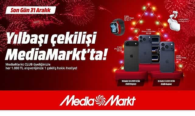 mediamarkttan yeni yila ozel cekilis kampanyasi