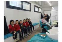 mobil kuafor tiri ogrencilerin hizmetinde