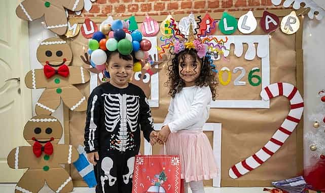 bornovali miniklerin yeni yil coskusu