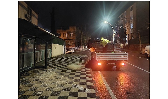 buyuksehir karla mucadelede 7 24 gorevde