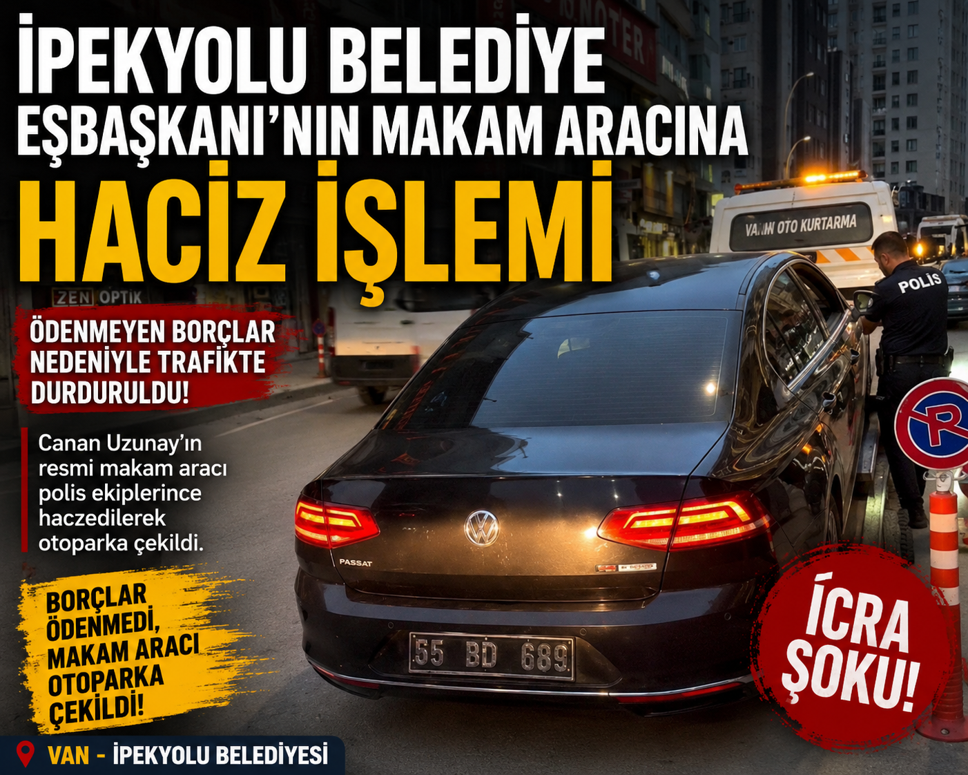 İpekyolu Belediyesi Makam Aracına Haciz İşlemi 1 1000199555