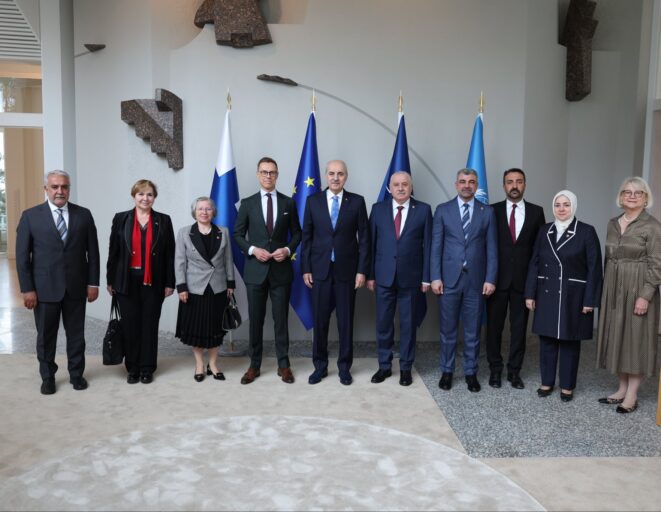 TBMM BASKANI KURTULMUS FINLANDIYA CUMHU 1340659 398227